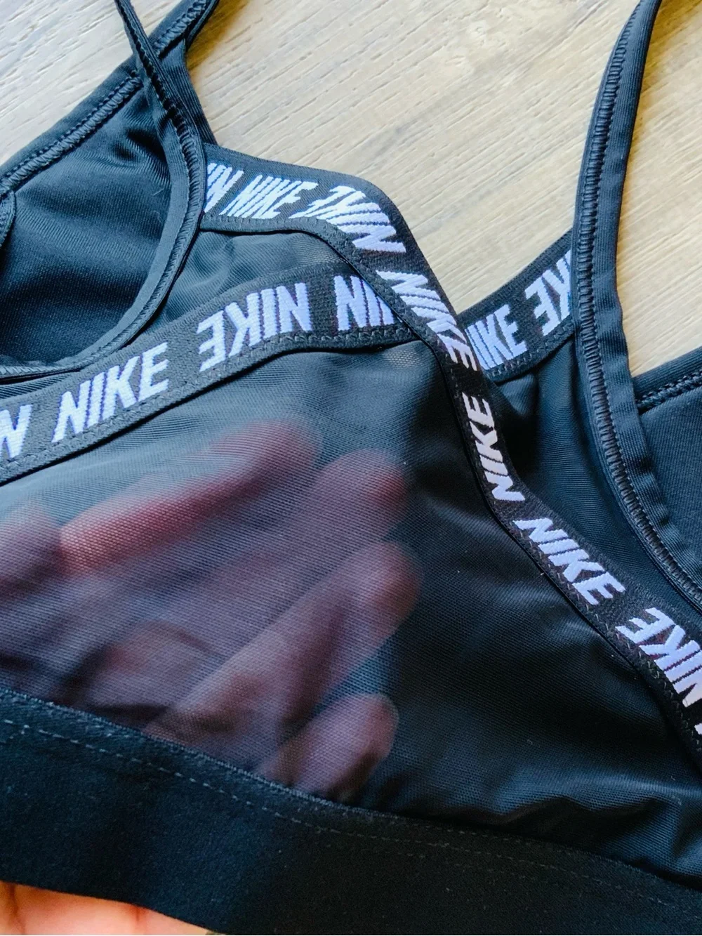 Nike Active Black Sports Bralette Women's Medium